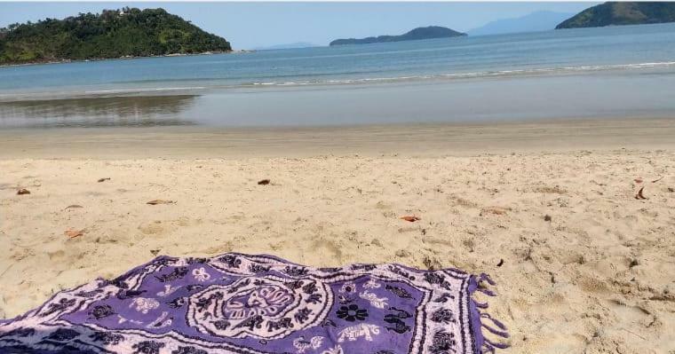 Apartamento Ubatuba - Praia grande - 250m da Praia Exterior foto