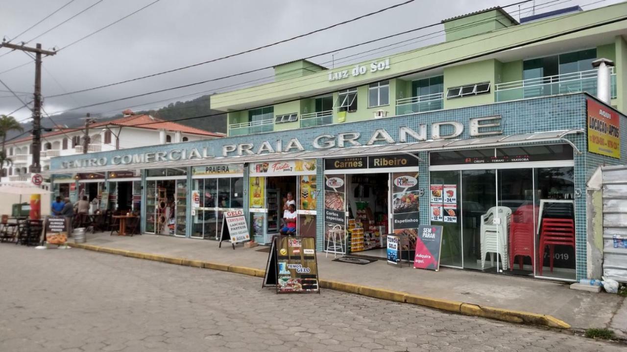 Apartamento Ubatuba - Praia grande - 250m da Praia Exterior foto